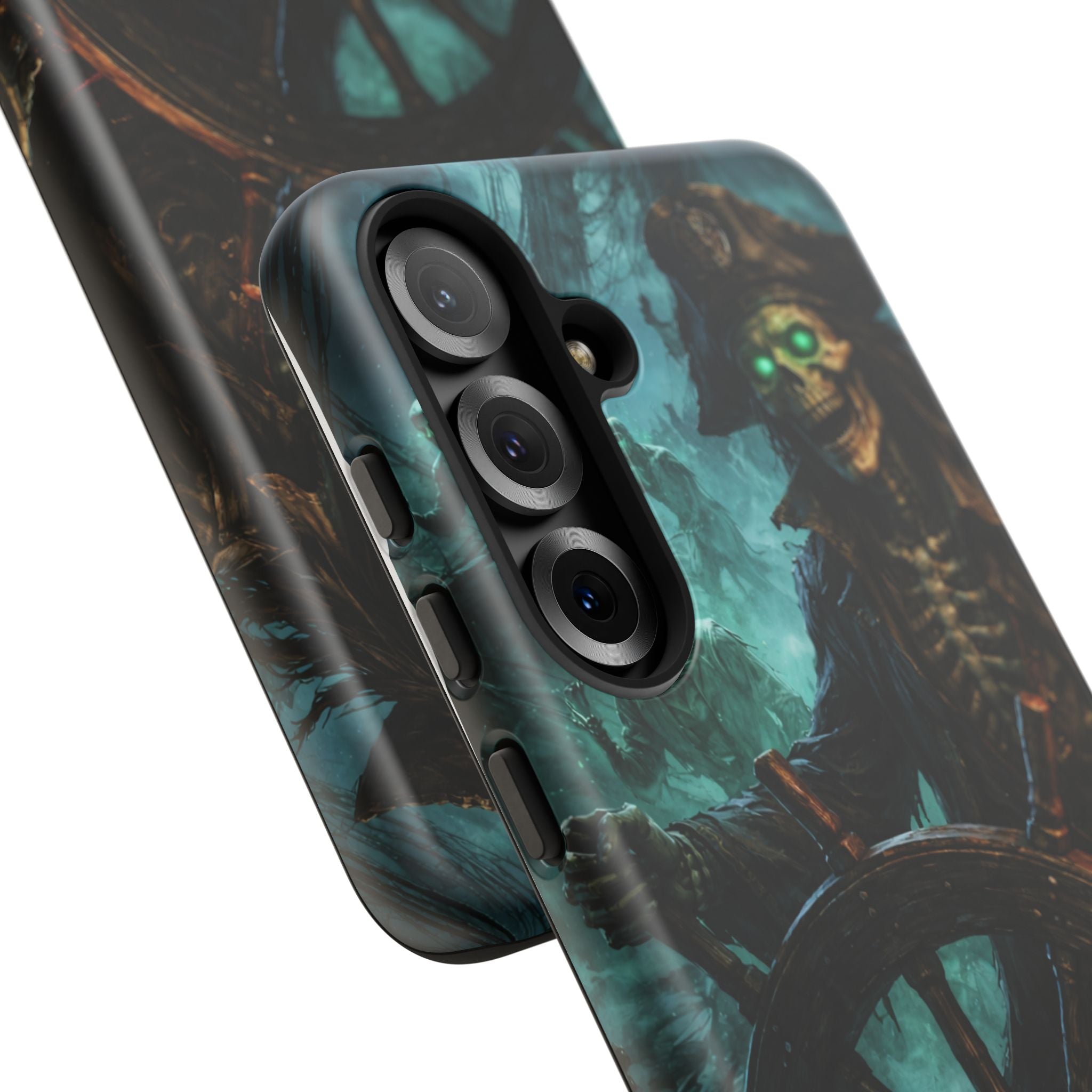 Pirate Skeleton Phone Case — Haunted Ship Captain iPhone Cover