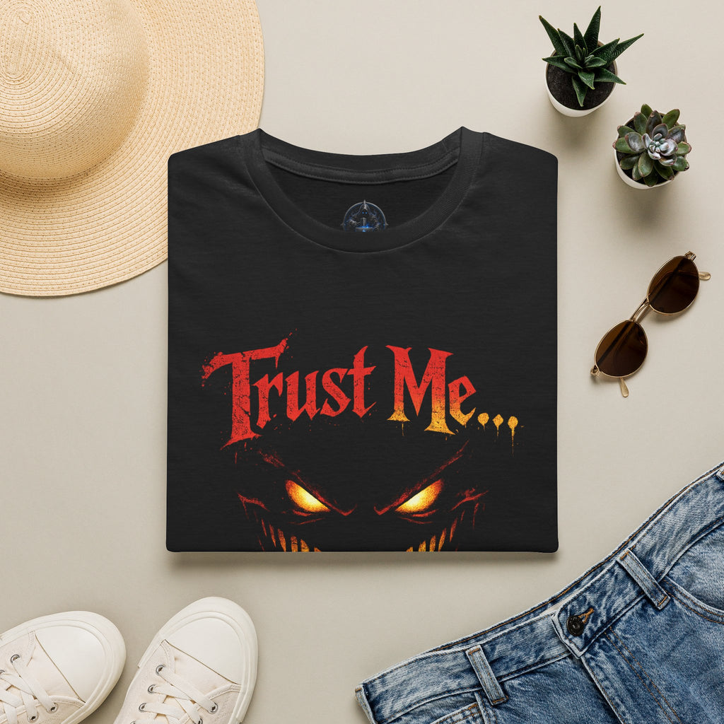 Trust Me… Scary Face T-Shirt —  Horror Graphic Tee