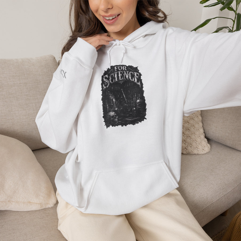 For Science Hoodie — Vintage ' FOR SCIENCE' Pullover