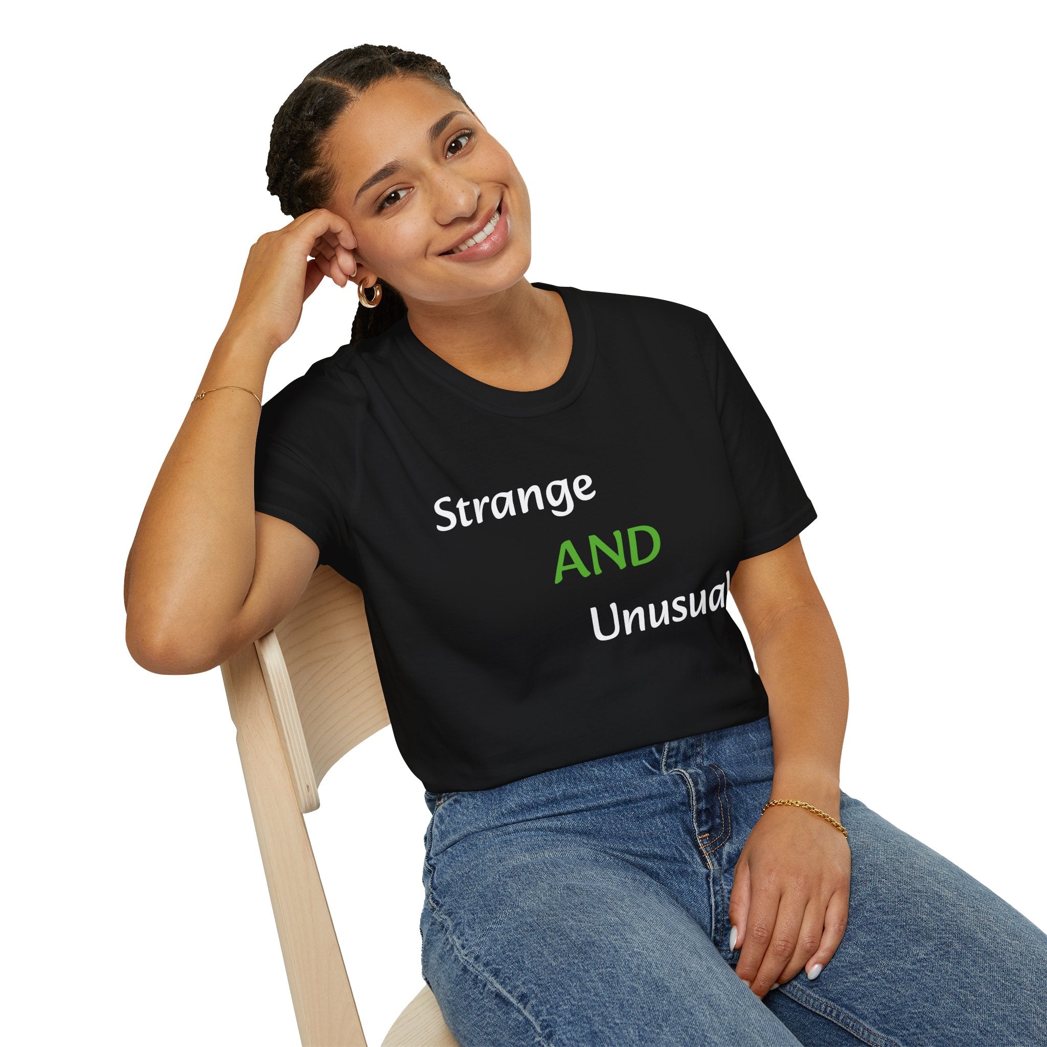 Strange and Unusual T-Shirt — Quirky Statement Tee