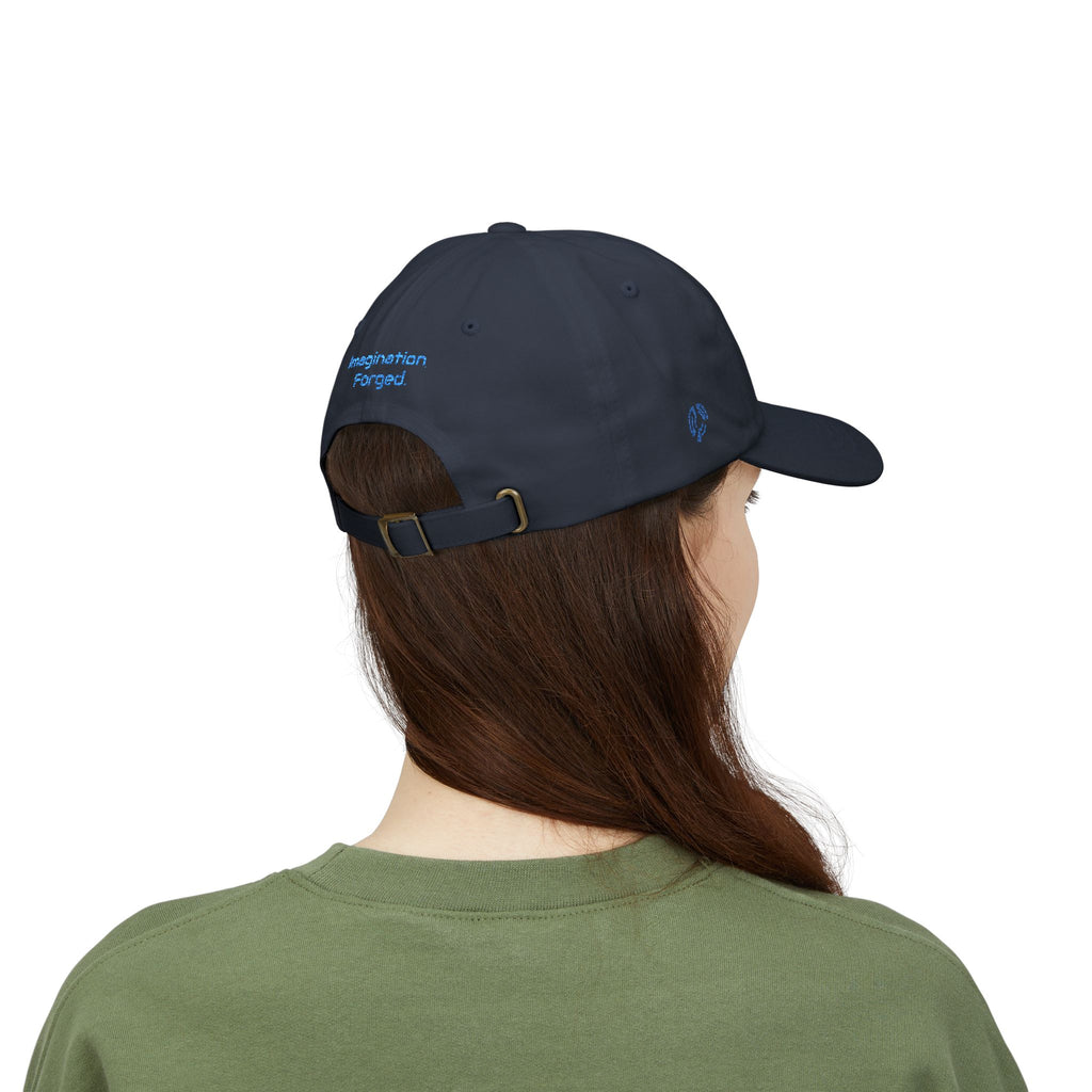 Ghostforge Studio Classic Dad Cap – Embroidered Electric Logo Baseball Hat