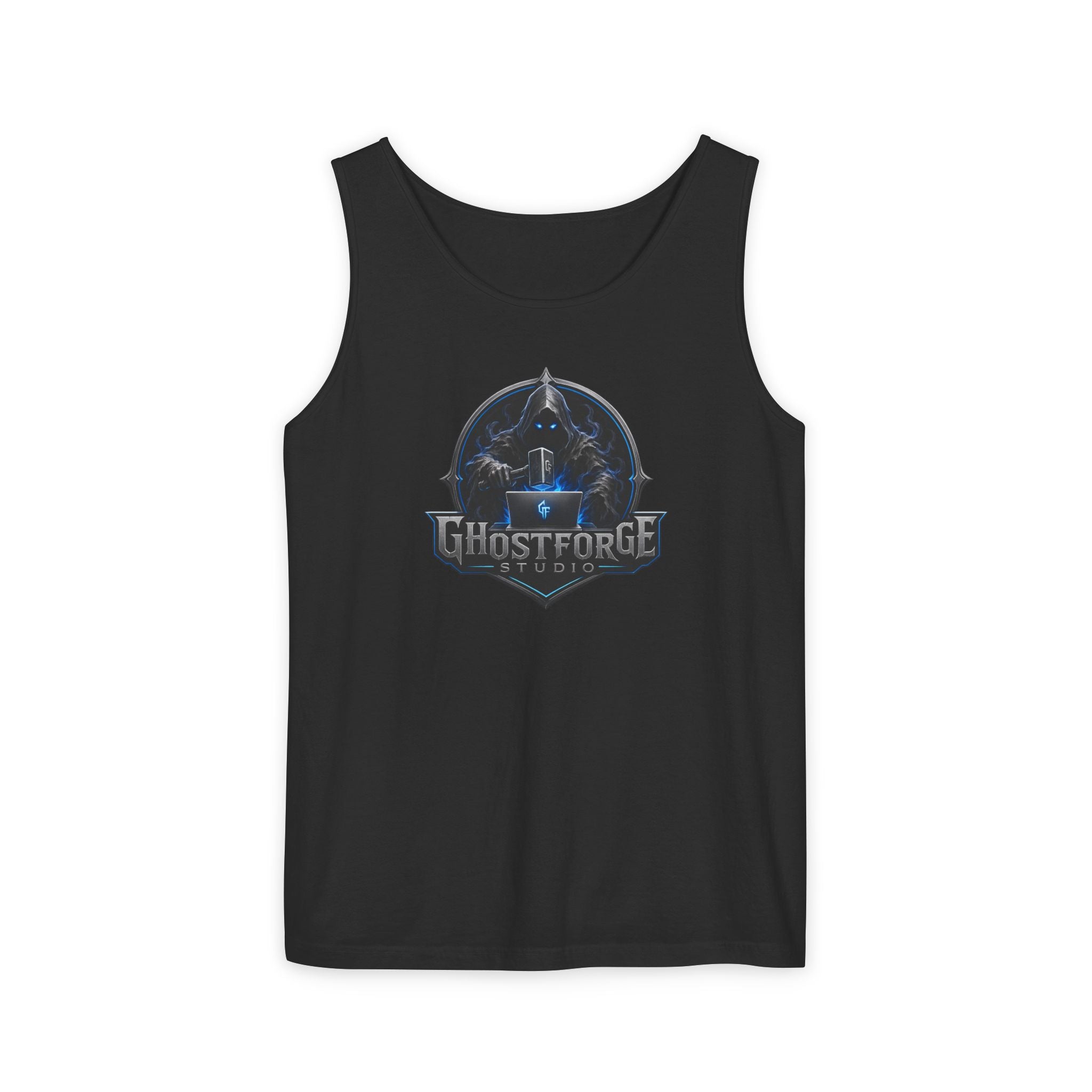 GhostForge Emblem Tank Top — Shop Logo Muscle Tee