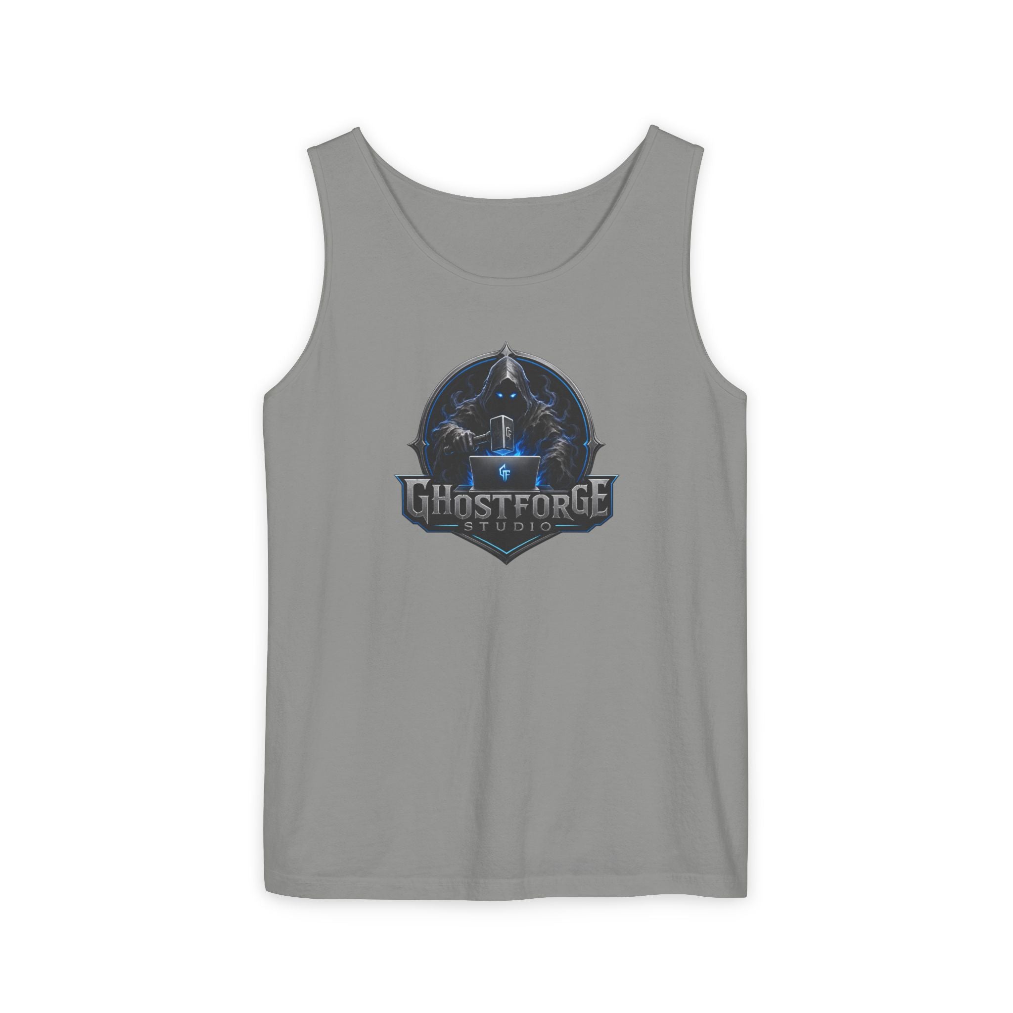 GhostForge Emblem Tank Top — Shop Logo Muscle Tee