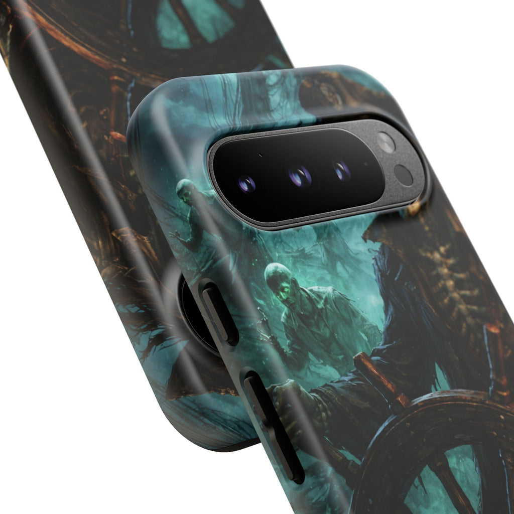 Pirate Skeleton Phone Case — Haunted Ship Captain iPhone Cover