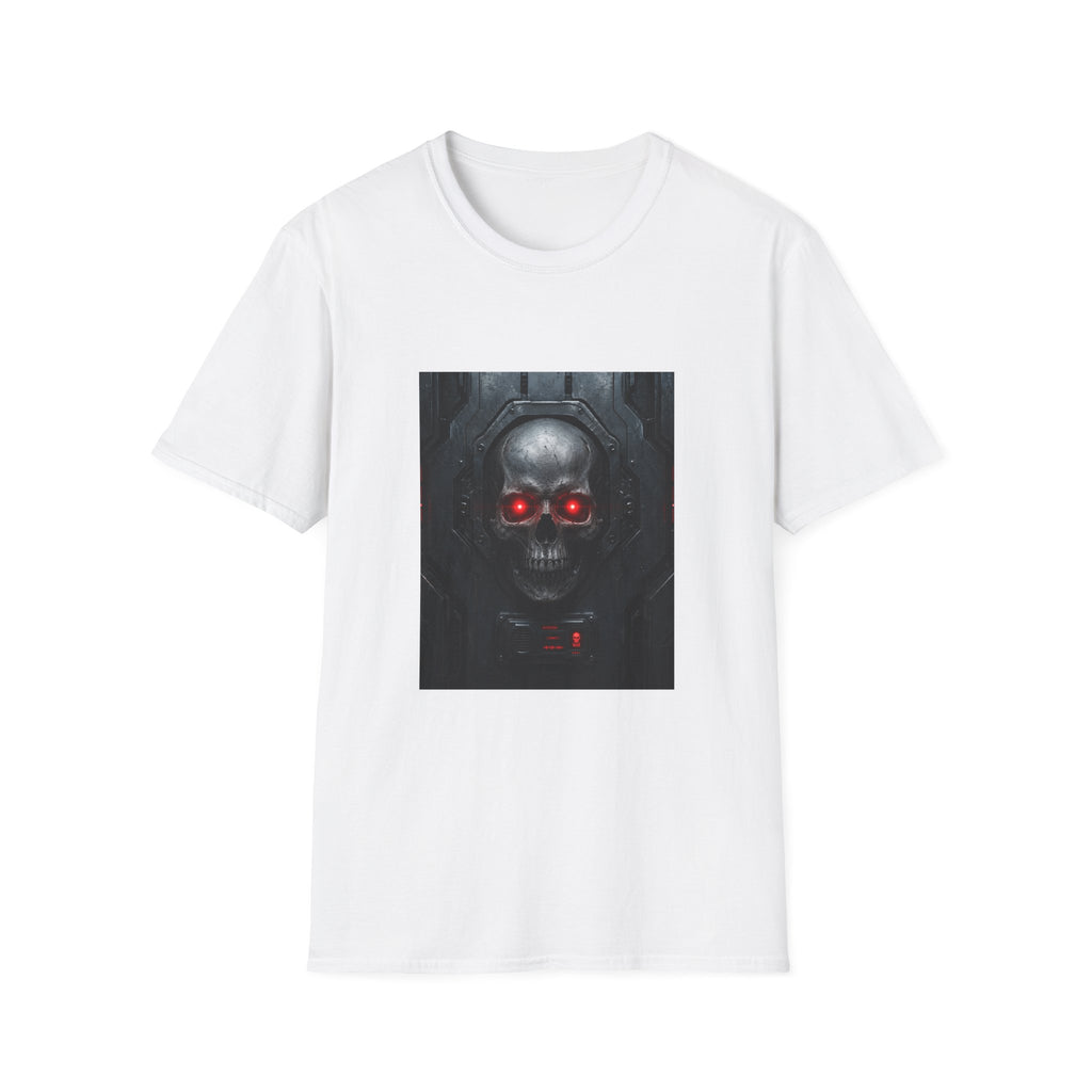 Skull with Red Glowing Eyes T‑Shirt