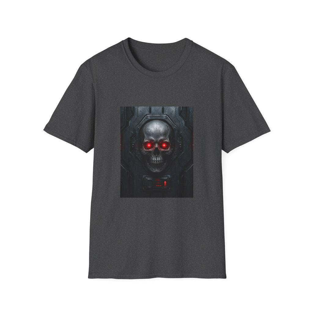 Skull with Red Glowing Eyes T‑Shirt