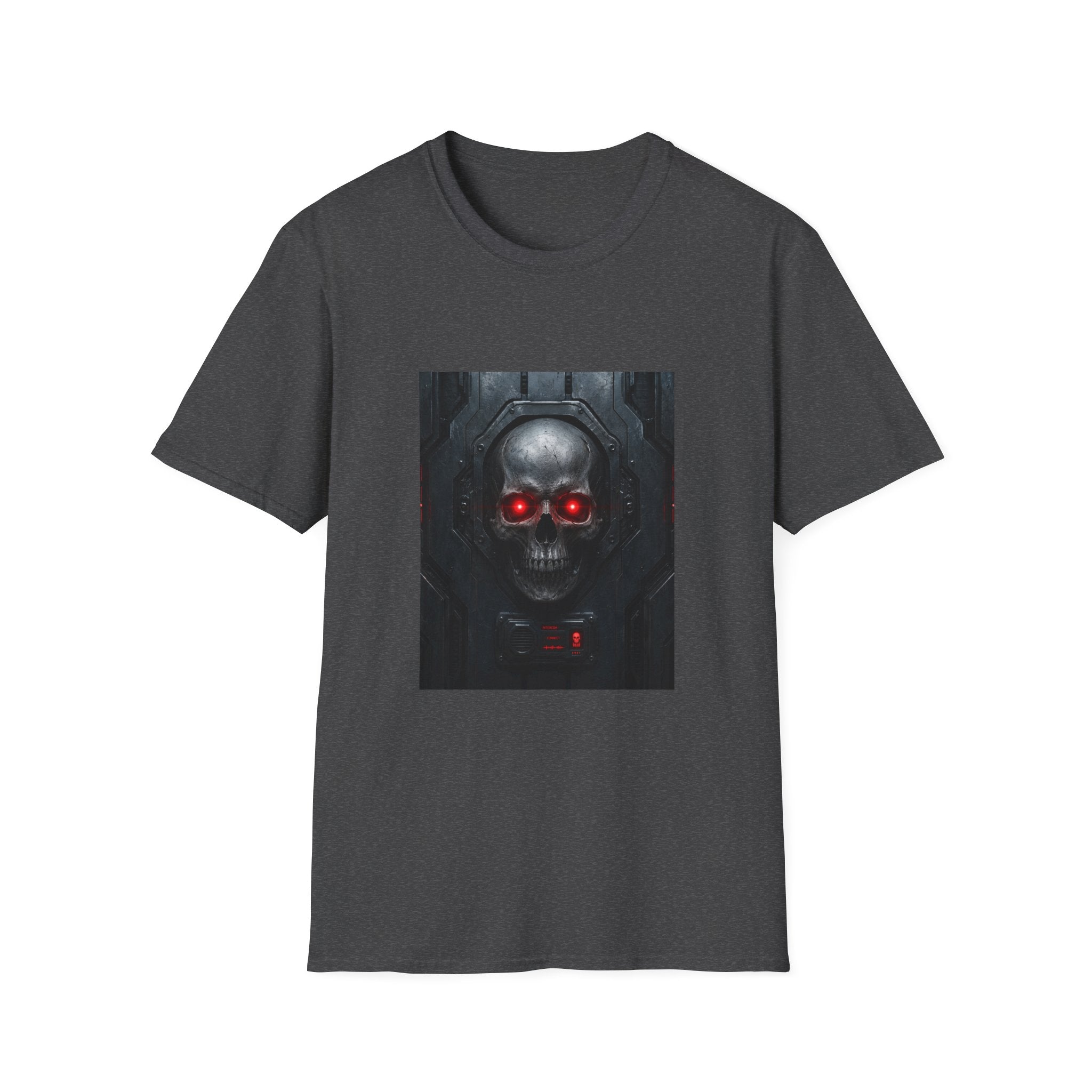 Skull with Red Glowing Eyes T‑Shirt