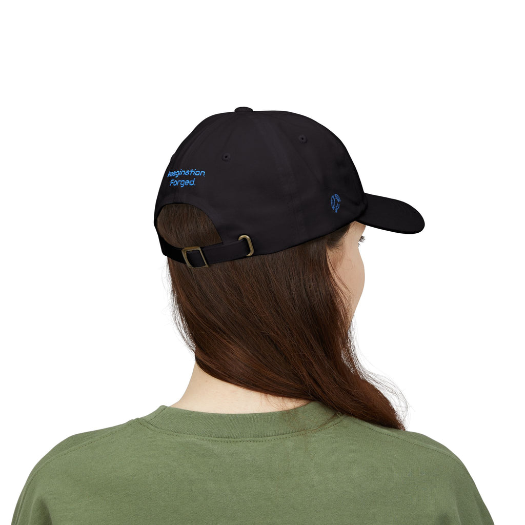 Ghostforge Studio Classic Dad Cap – Embroidered Electric Logo Baseball Hat