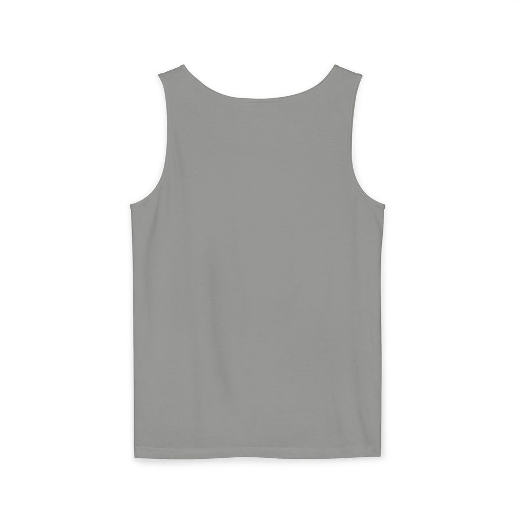 Skull Cyberpunk Tank Top — Neon Sci‑Fi Demon Graphic