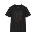 Dark Gothic T‑Shirt — Shadowed Figure with Candlelight