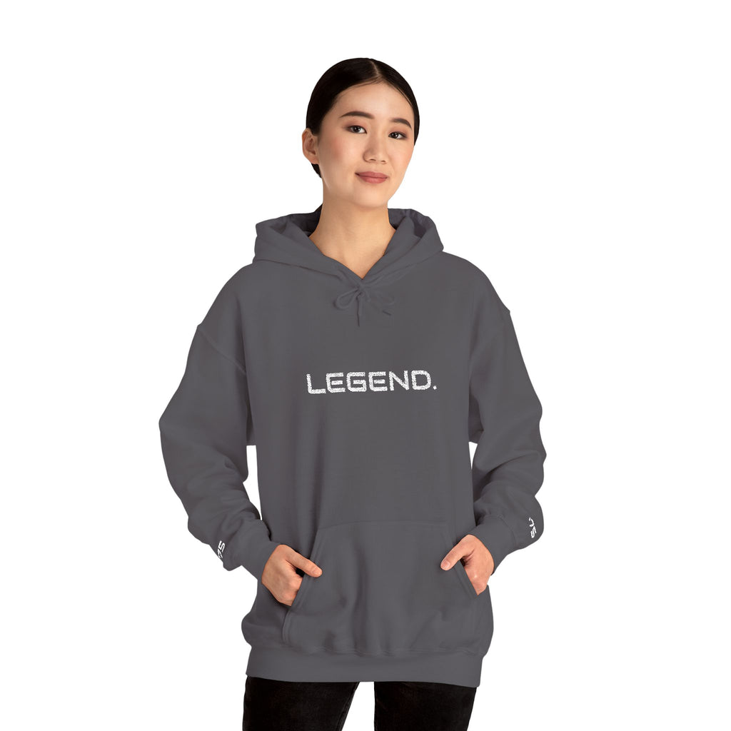 Legend Hoodie – Minimalist 'LEGEND.' Embroidered Pullover