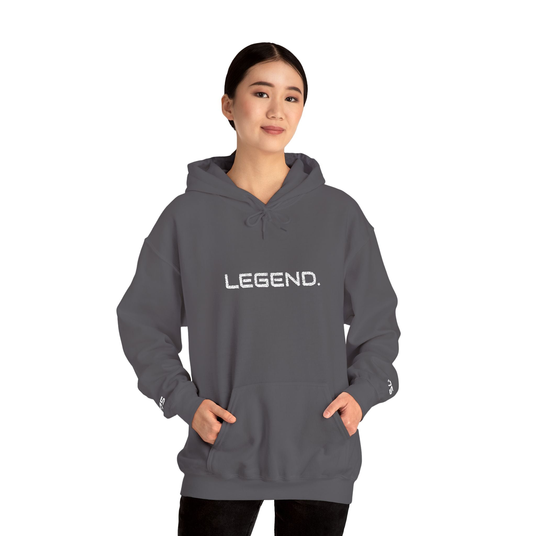 Legend Hoodie – Minimalist 'LEGEND.' Embroidered Pullover