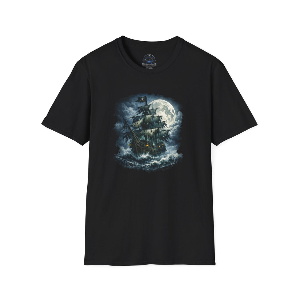 Moonlit Pirate GhostShip T-Shirt
