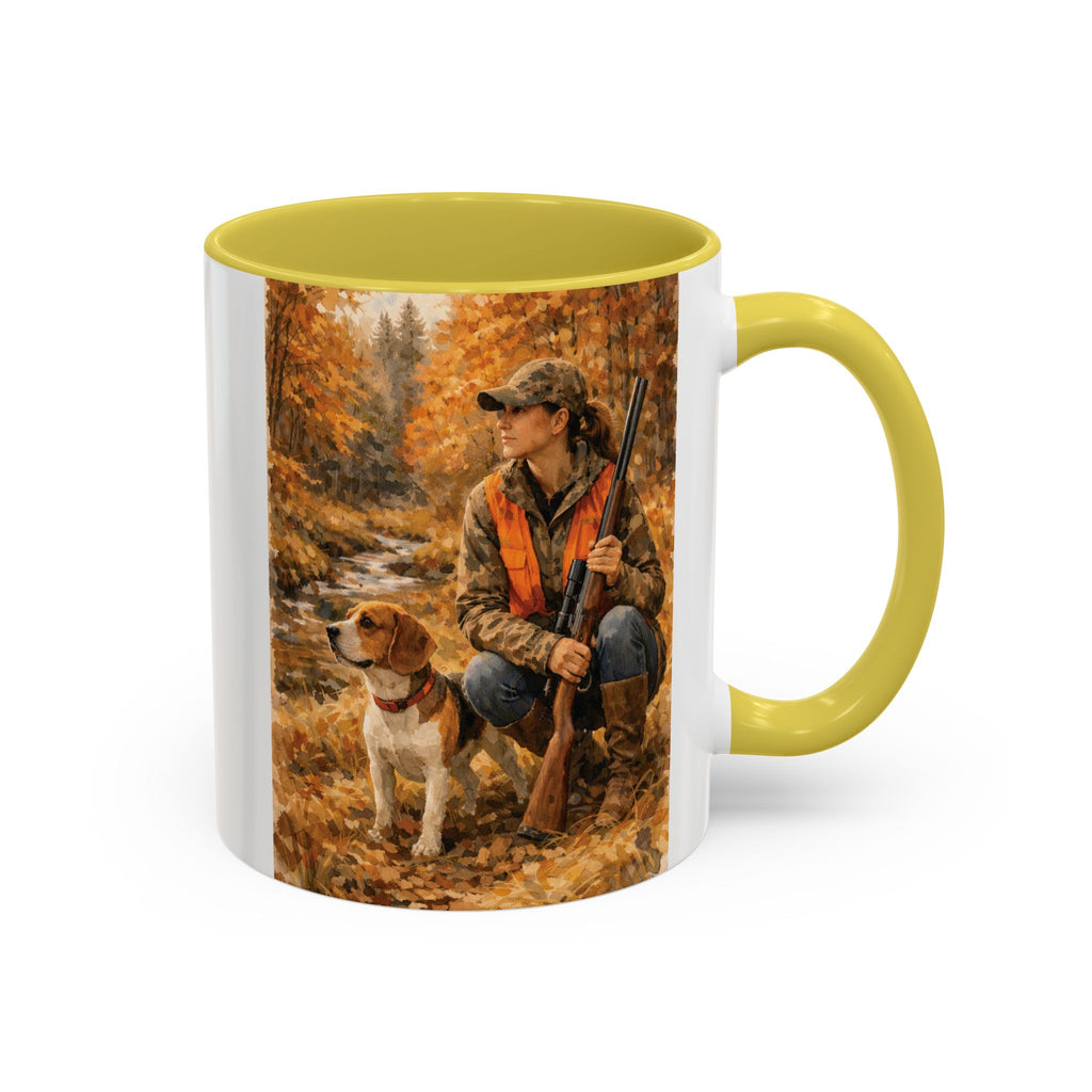 Autumn Hunt Mug – Hunter & Retriever Coffee Cup (11oz/15oz)