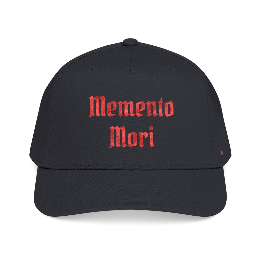Mid Profile "Memento Mori" Embroidered Baseball Cap