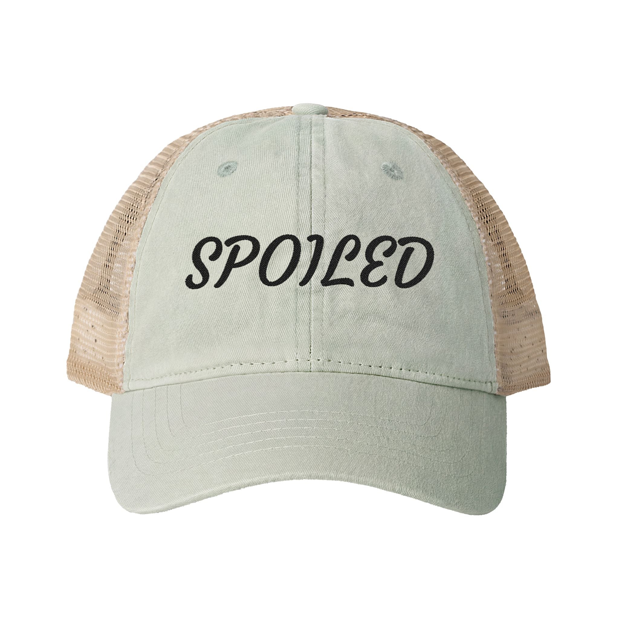 SPOLED - Women's Washed Mesh-Back Cap