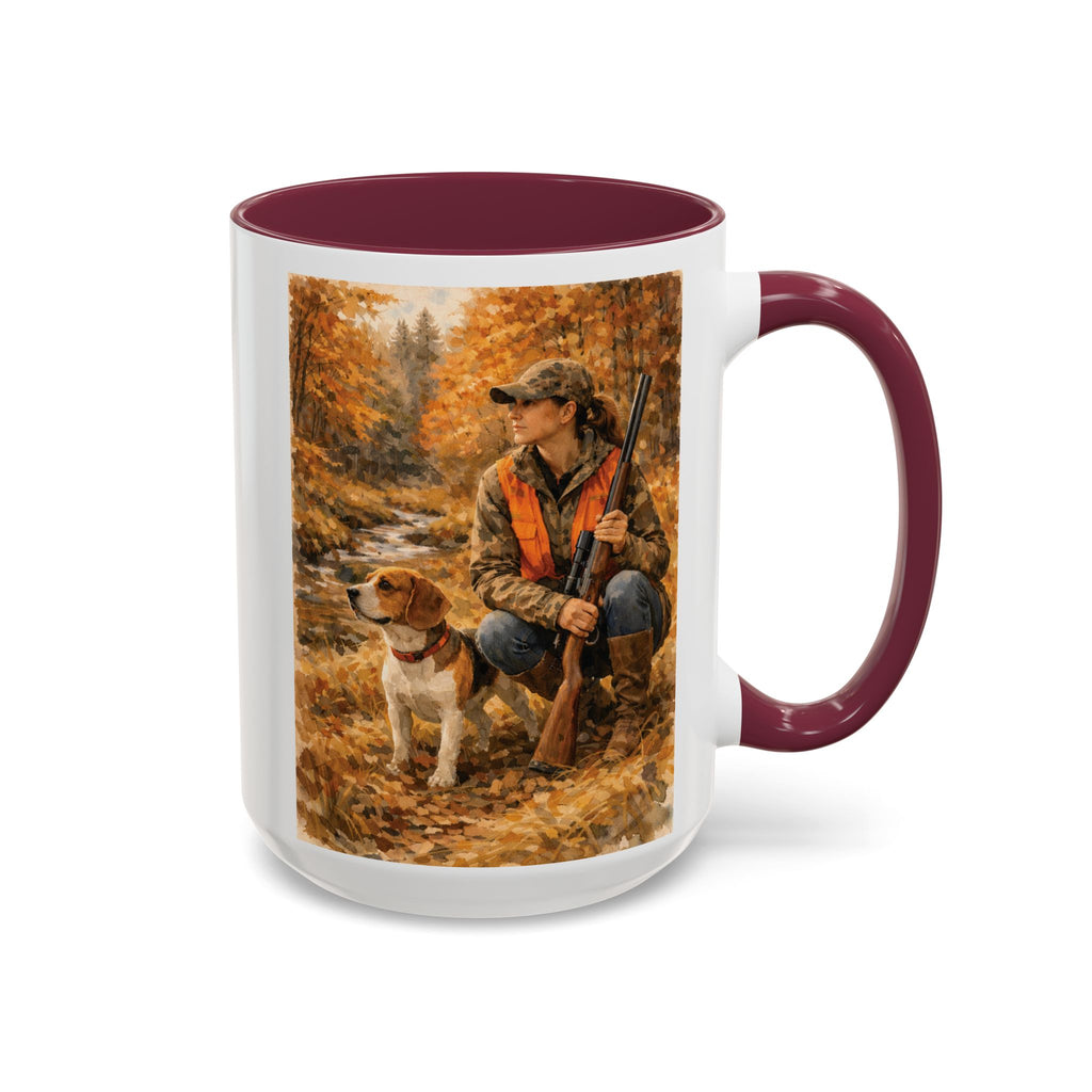 Autumn Hunt Mug – Hunter & Retriever Coffee Cup (11oz/15oz)