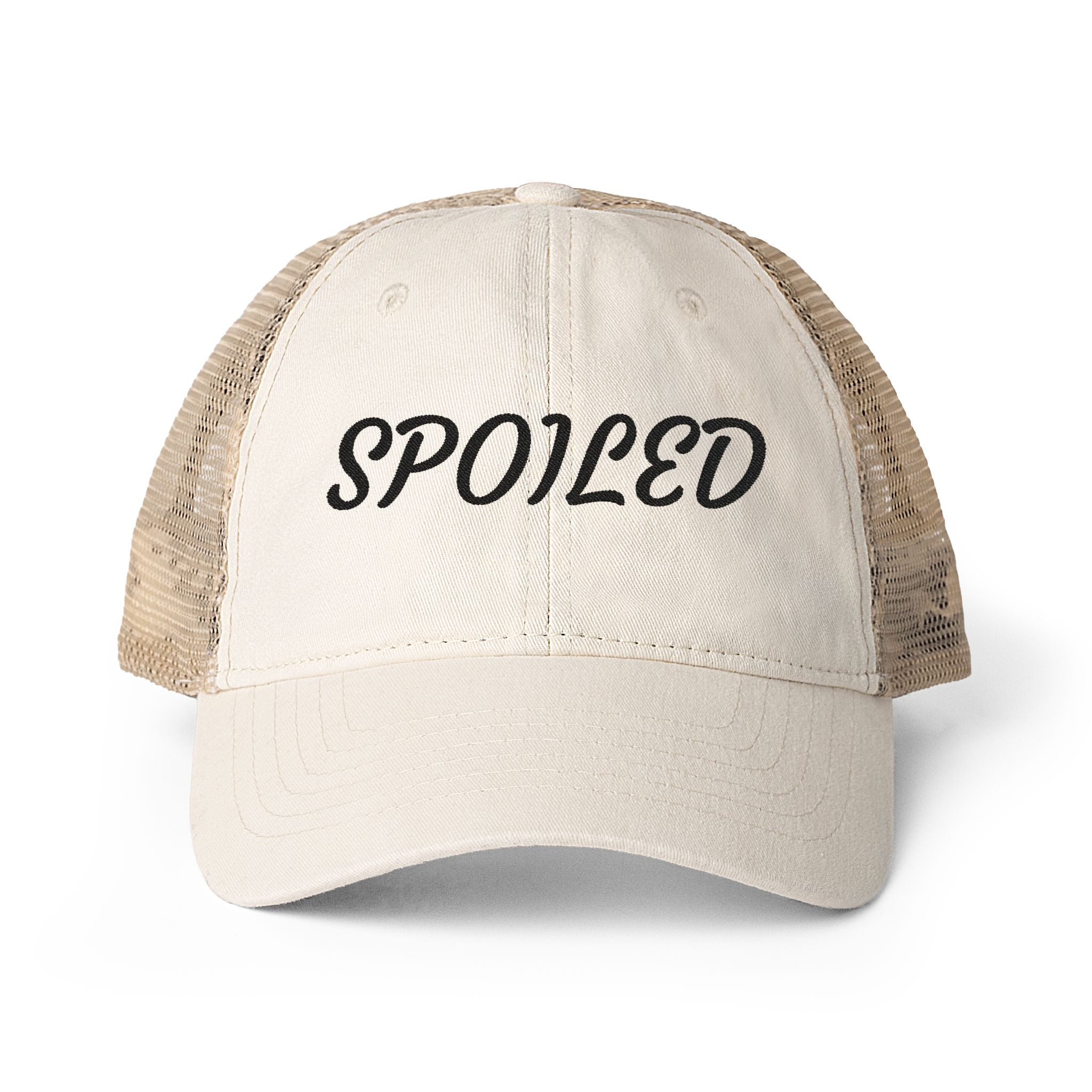 SPOLED - Women's Washed Mesh-Back Cap