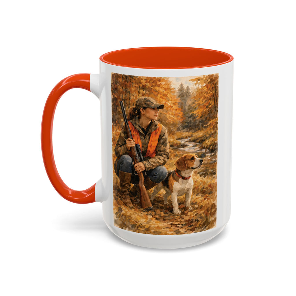 Autumn Hunt Mug – Hunter & Retriever Coffee Cup (11oz/15oz)