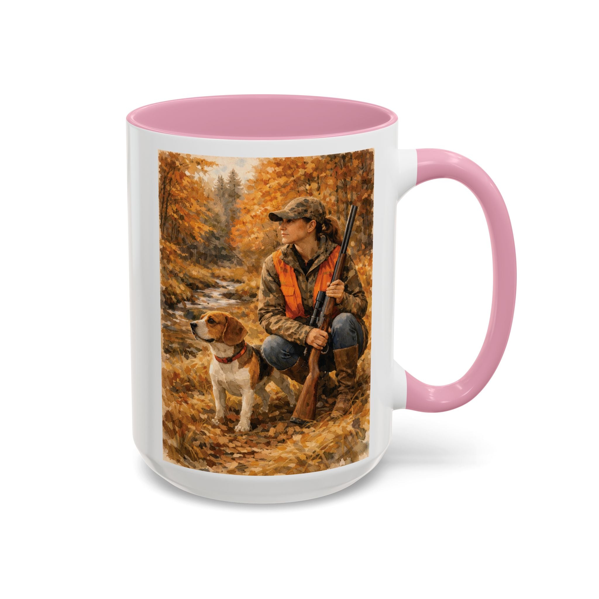 Autumn Hunt Mug – Hunter & Retriever Coffee Cup (11oz/15oz)