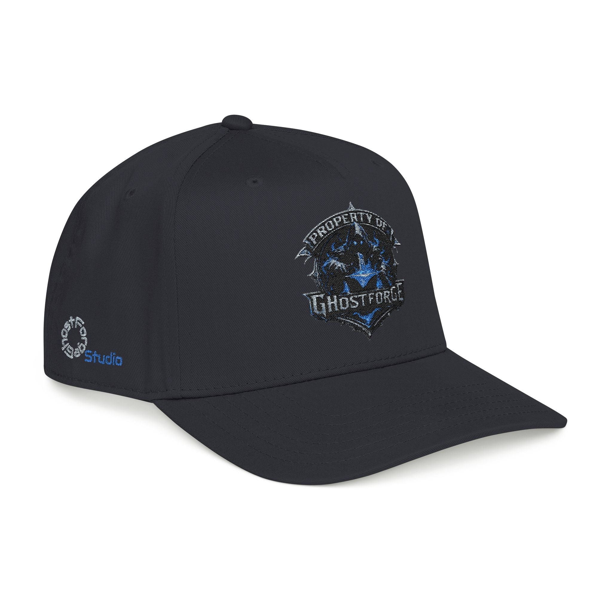 GhostForge Logo Mid Profile Baseball Cap Property Of Hat
