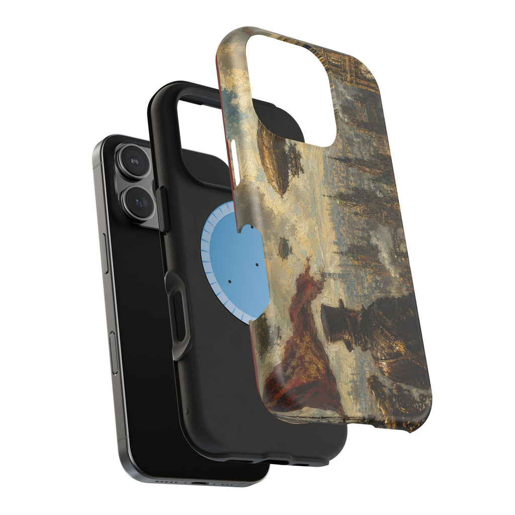 Steampunk Scene Magnetic Impact-Resistant Phone Case
