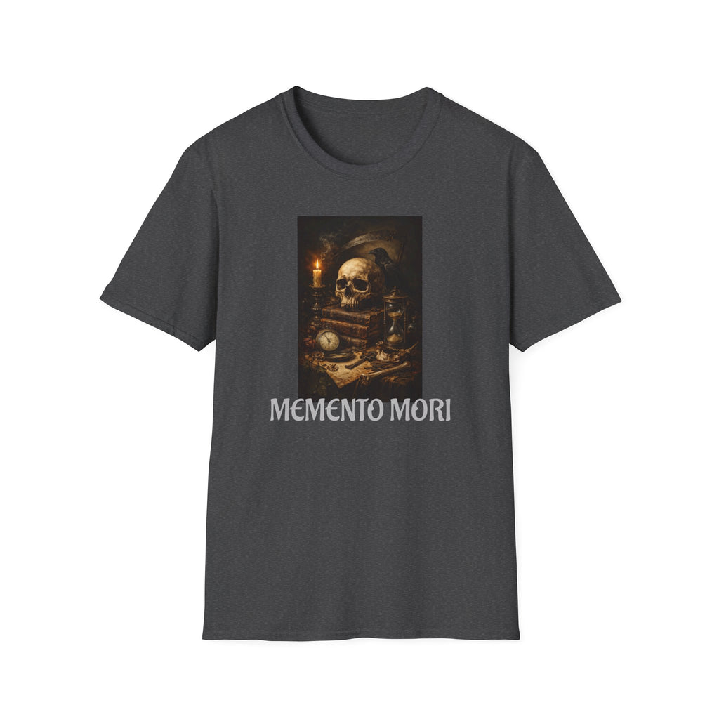 Memento Mori Skull T-Shirt — Vintage Vanitas Art Tee