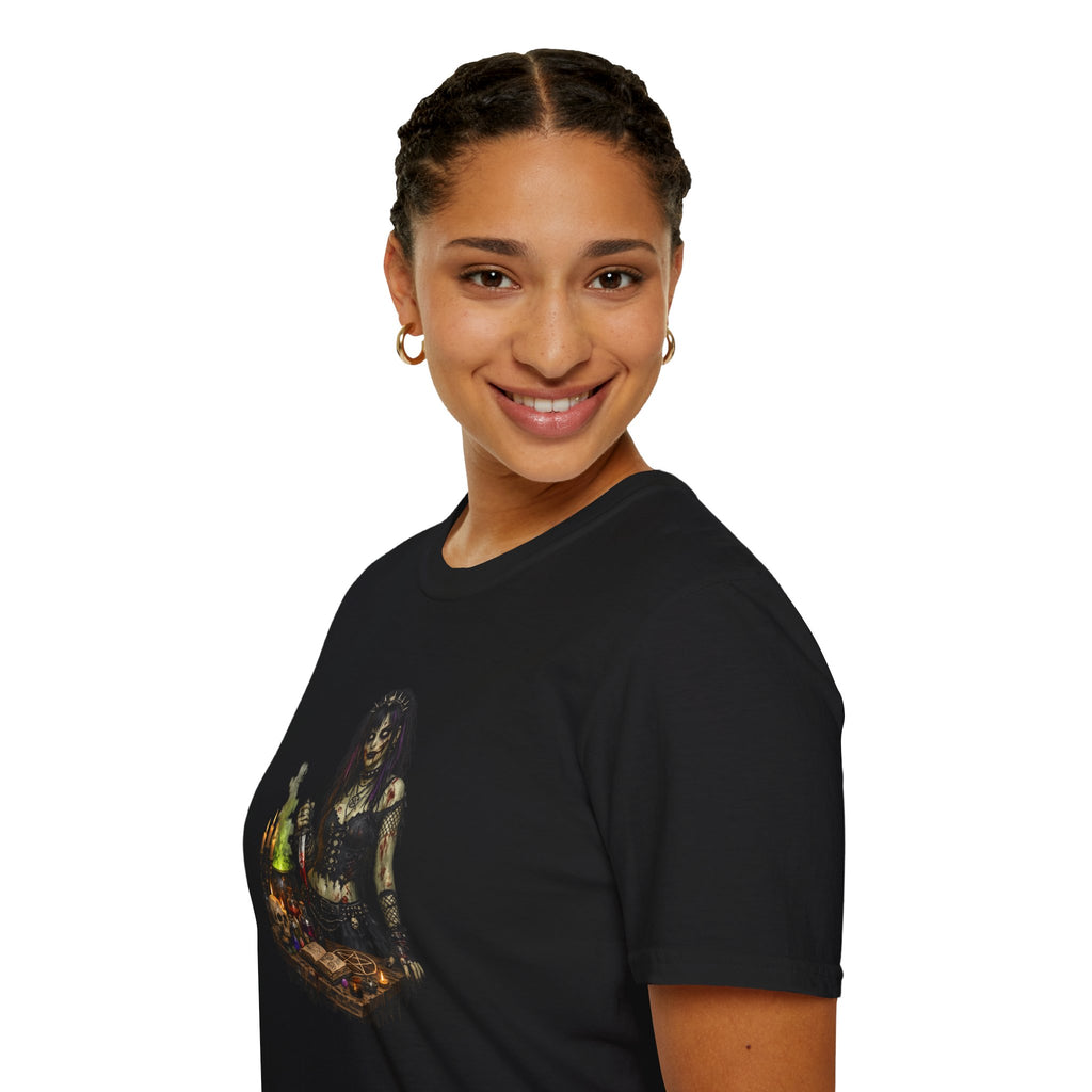 Zombie Goth Altar T-Shirt — Gothic Spellcaster Graphic Tee