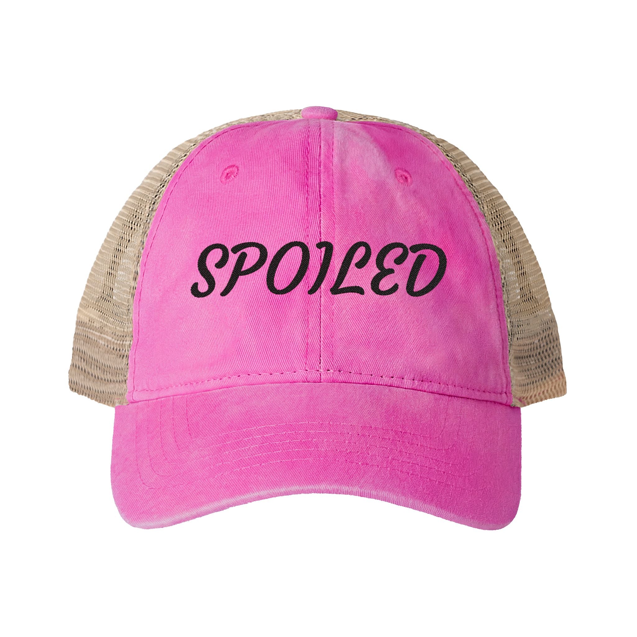 SPOLED - Women's Washed Mesh-Back Cap