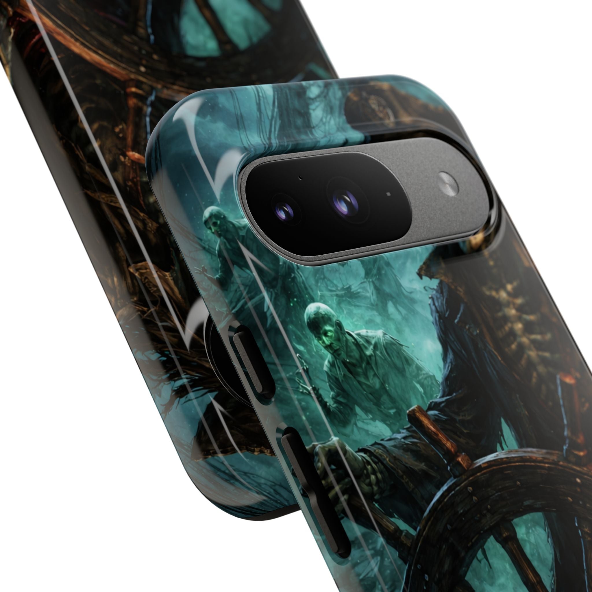 Pirate Skeleton Phone Case — Haunted Ship Captain iPhone Cover