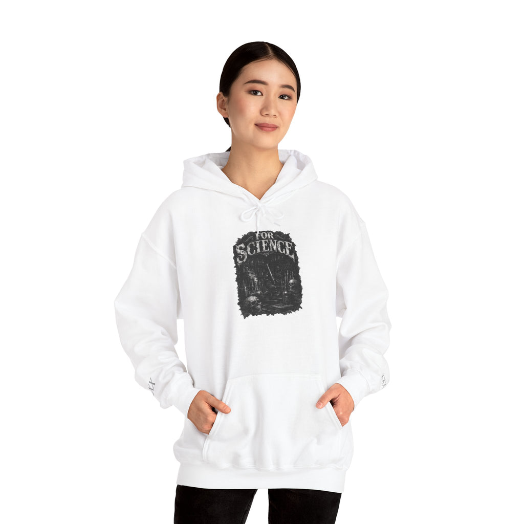 For Science Hoodie — Vintage ' FOR SCIENCE' Pullover
