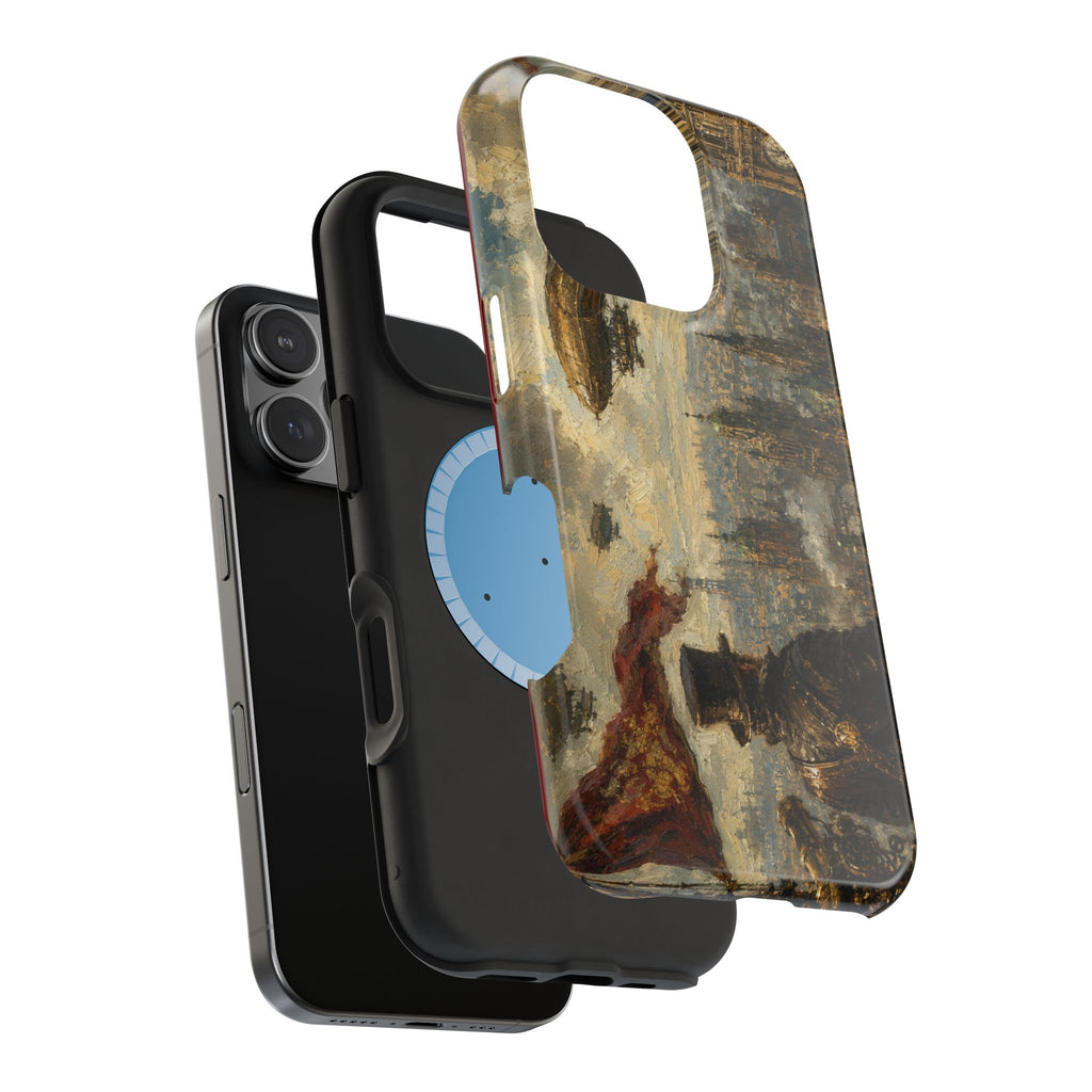 Steampunk Scene Magnetic Impact-Resistant Phone Case