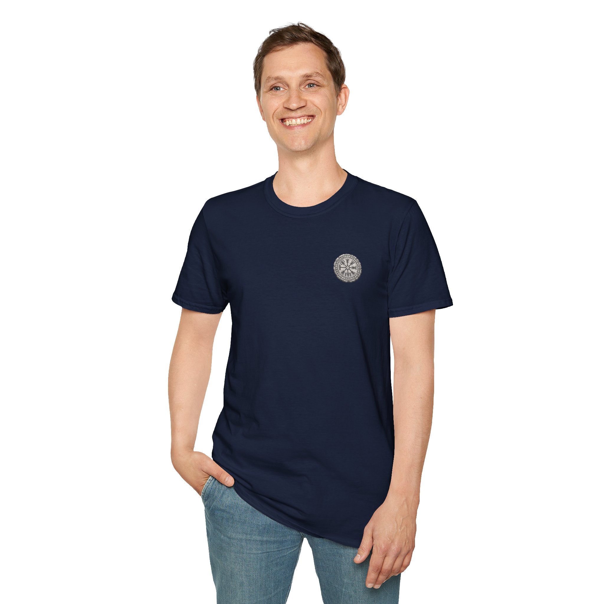 Viking Valhalla Compass T‑Shirt — Graphic Tee