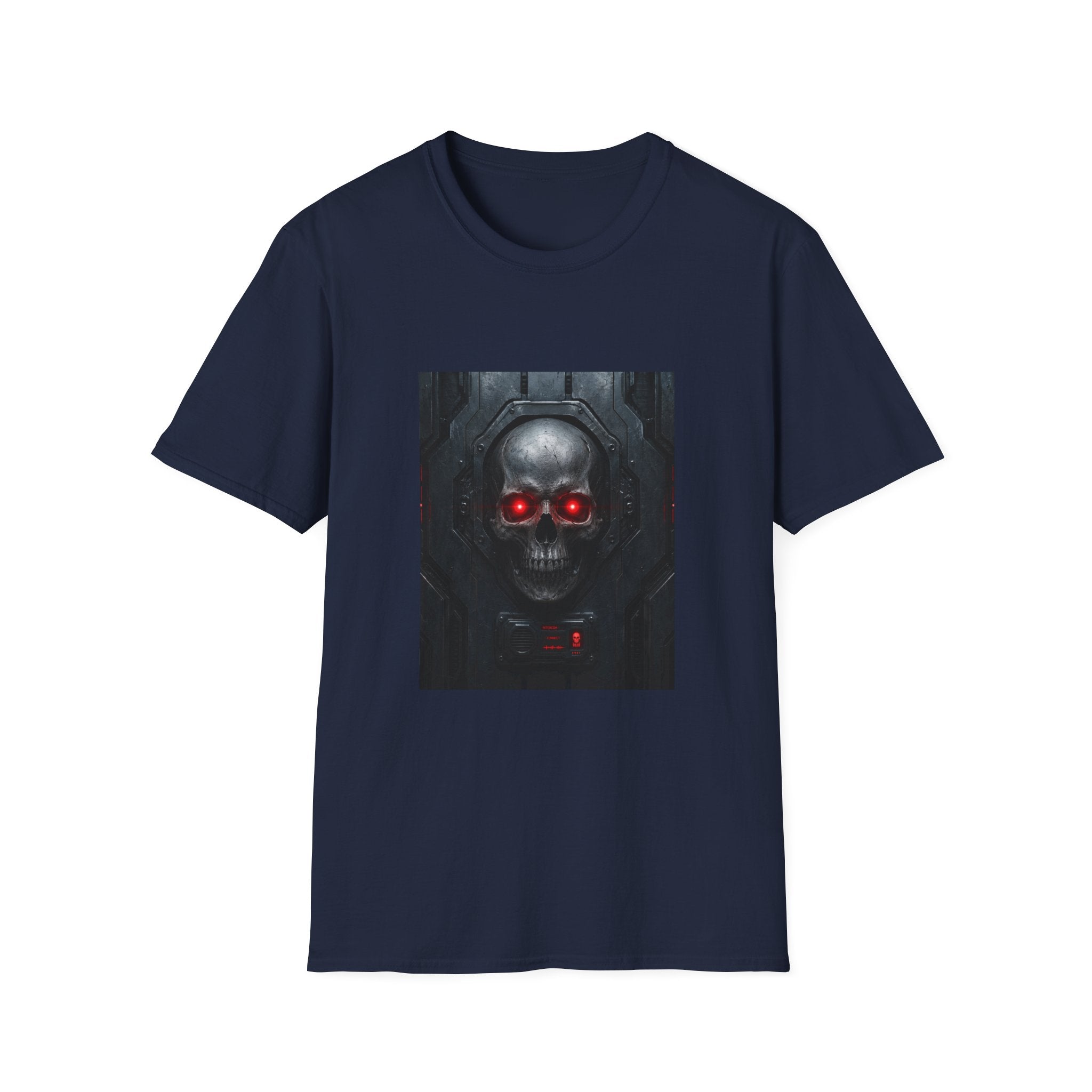 Skull with Red Glowing Eyes T‑Shirt