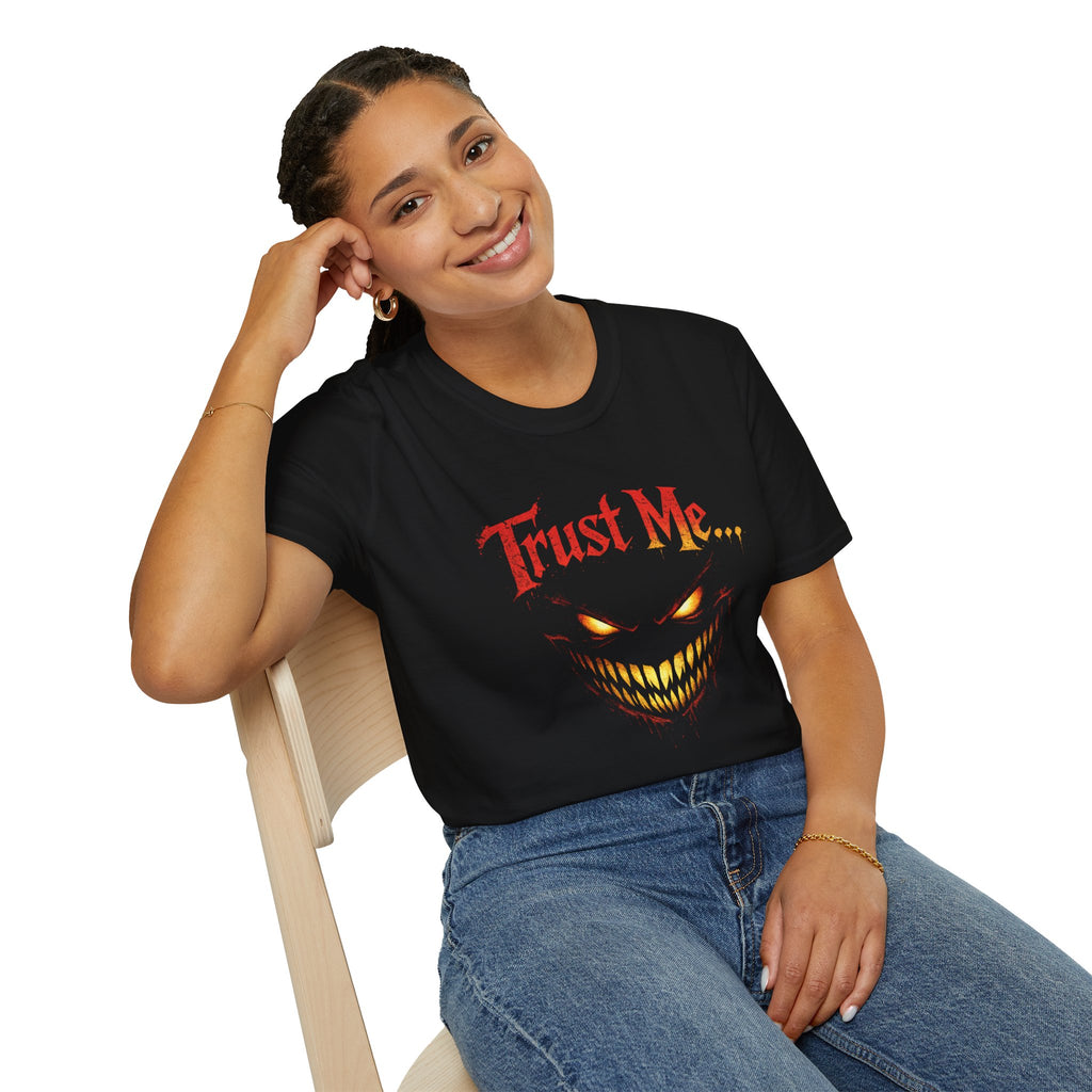 Trust Me… Scary Face T-Shirt —  Horror Graphic Tee