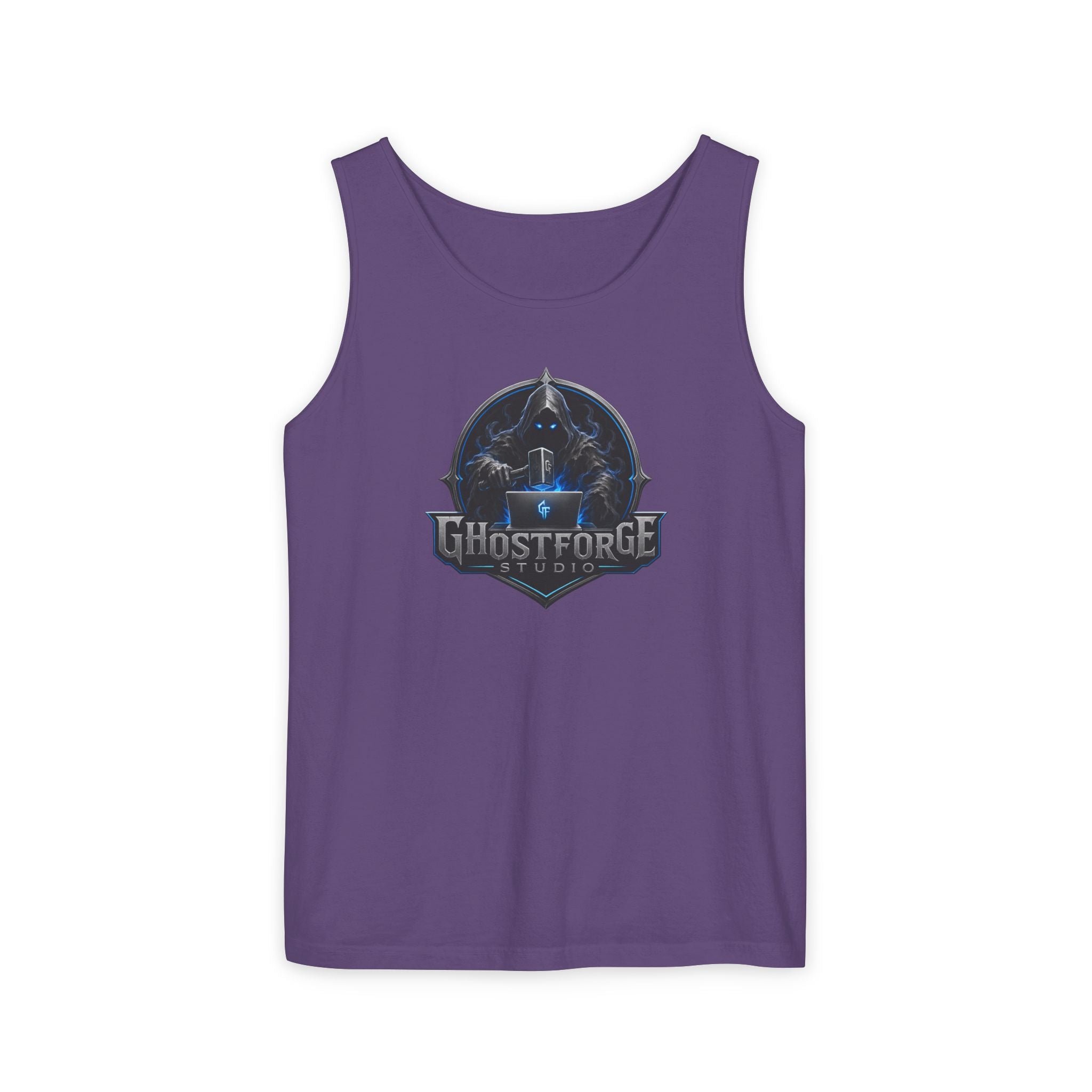 GhostForge Emblem Tank Top — Shop Logo Muscle Tee
