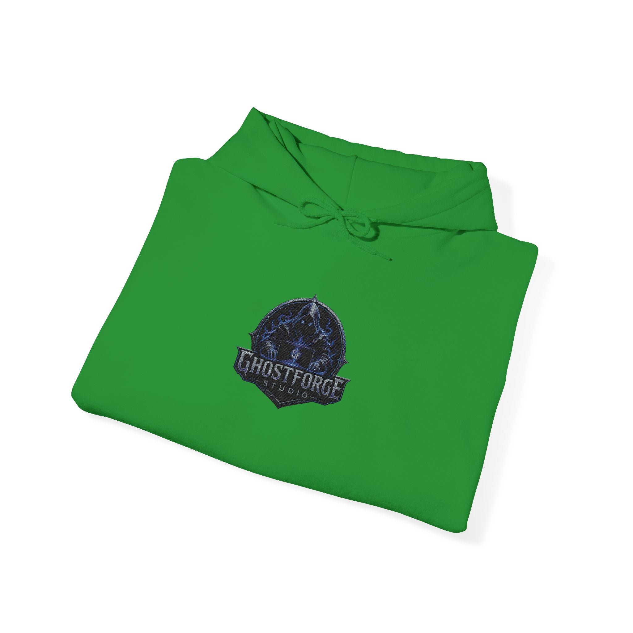 GhostForge Logo Hoodie — Graphic Wraith Hooded Sweatshirt