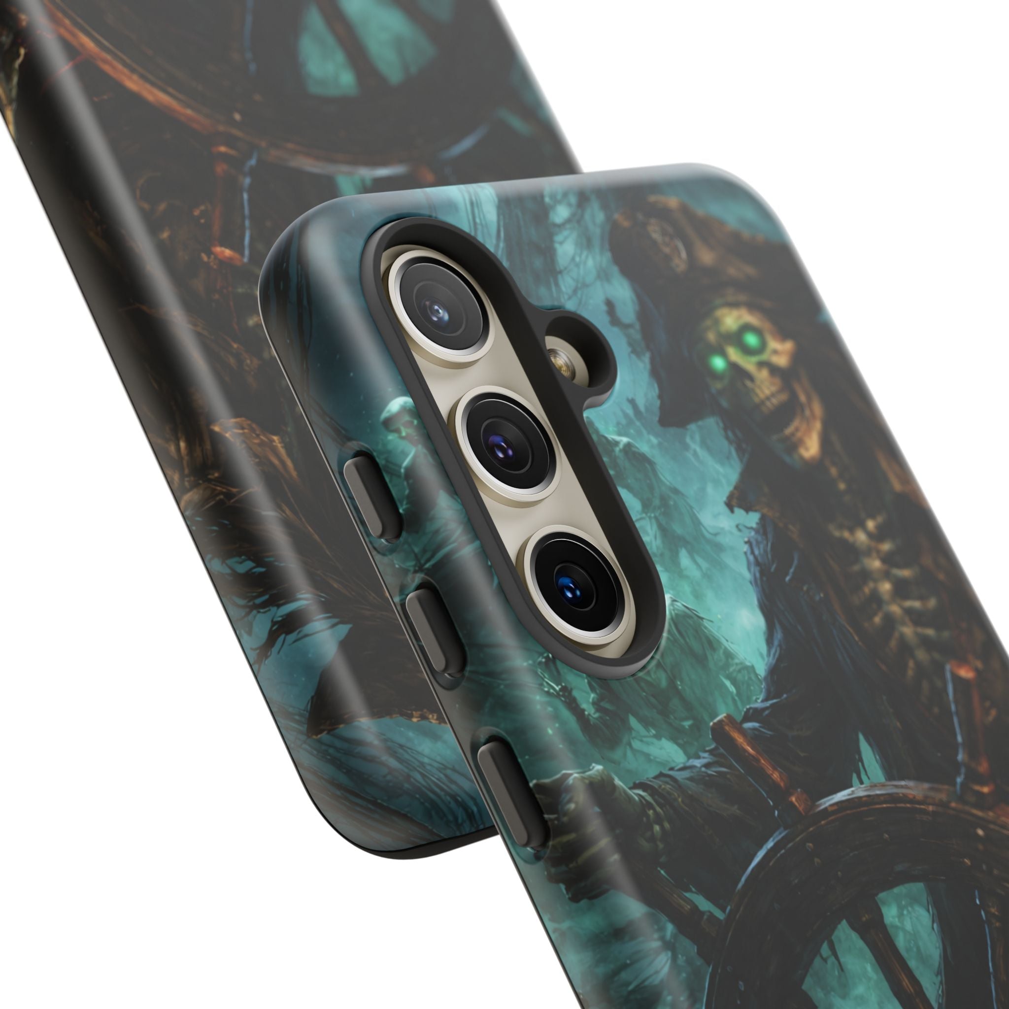 Pirate Skeleton Phone Case — Haunted Ship Captain iPhone Cover
