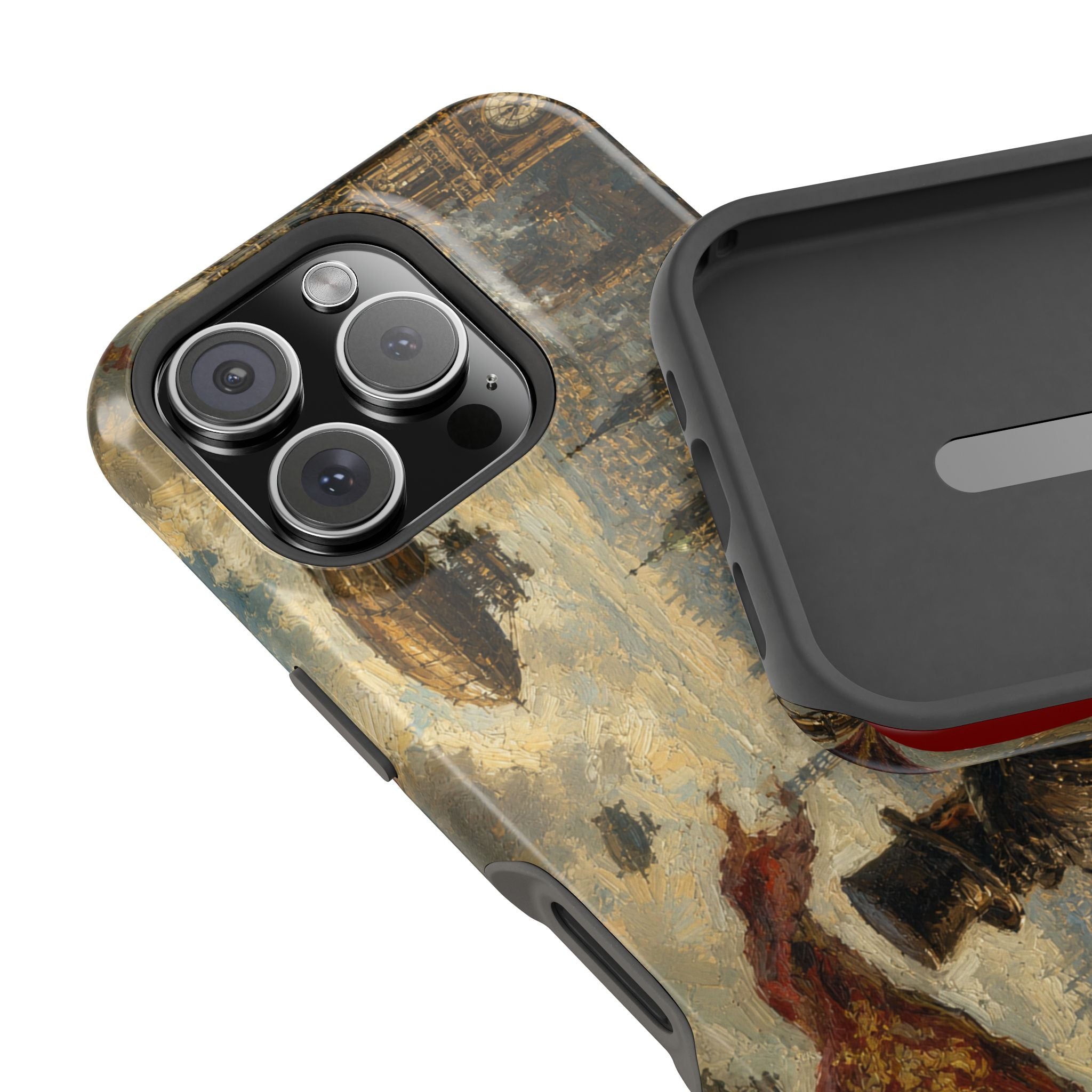 Steampunk Scene Magnetic Impact-Resistant Phone Case