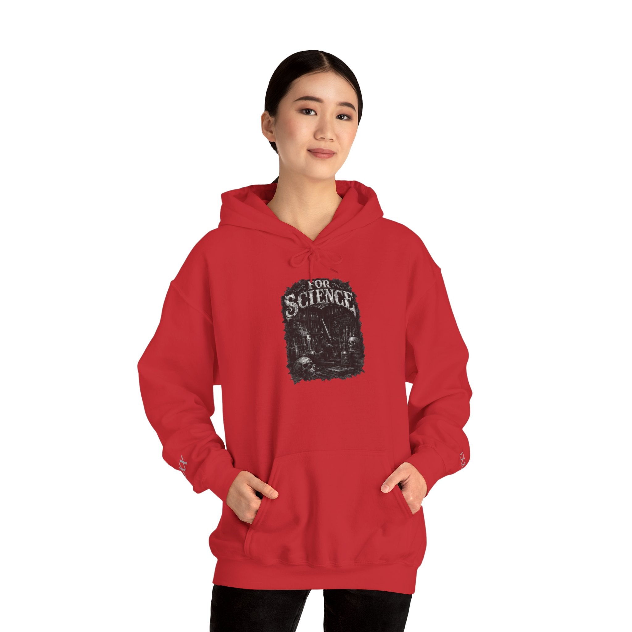 For Science Hoodie — Vintage ' FOR SCIENCE' Pullover