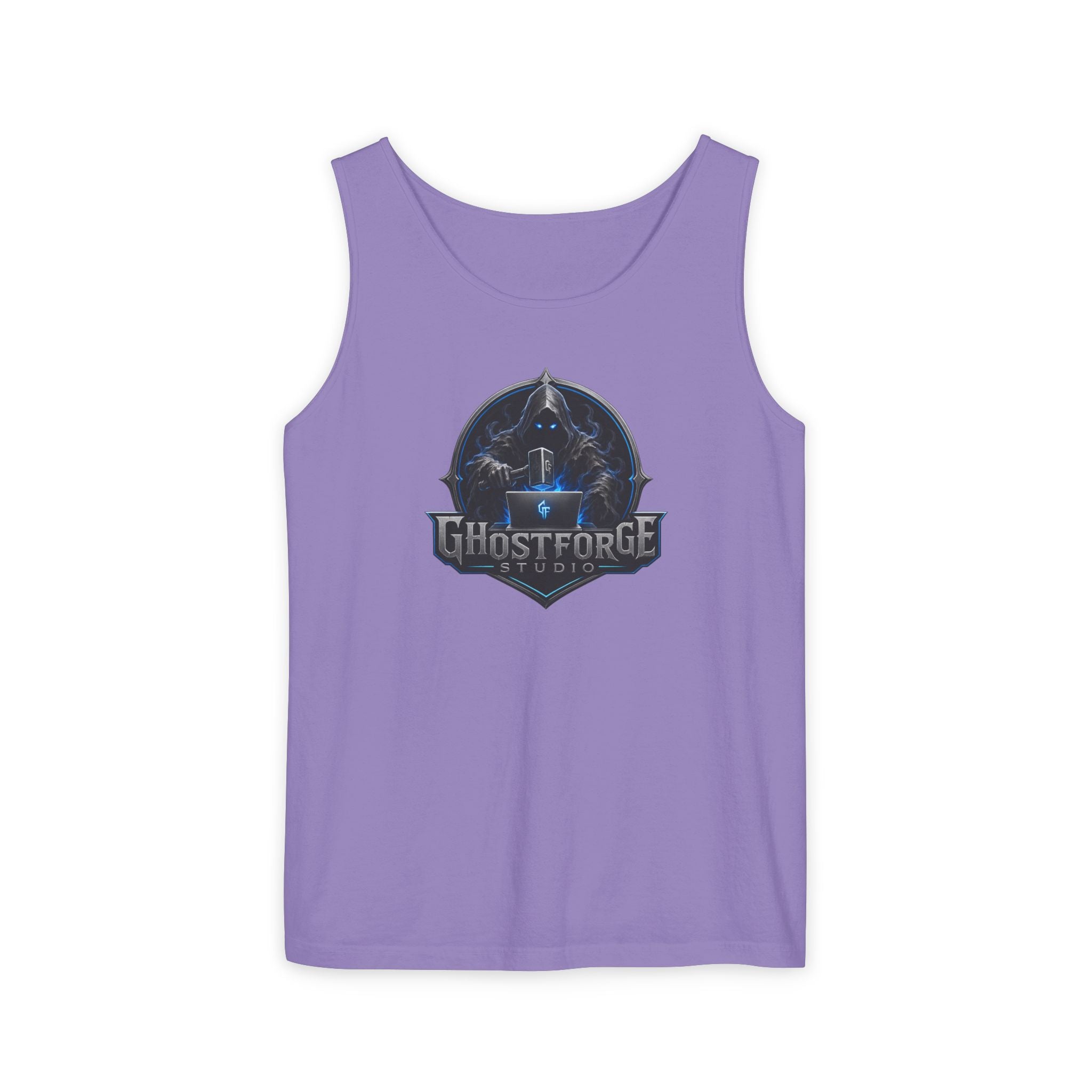GhostForge Emblem Tank Top — Shop Logo Muscle Tee