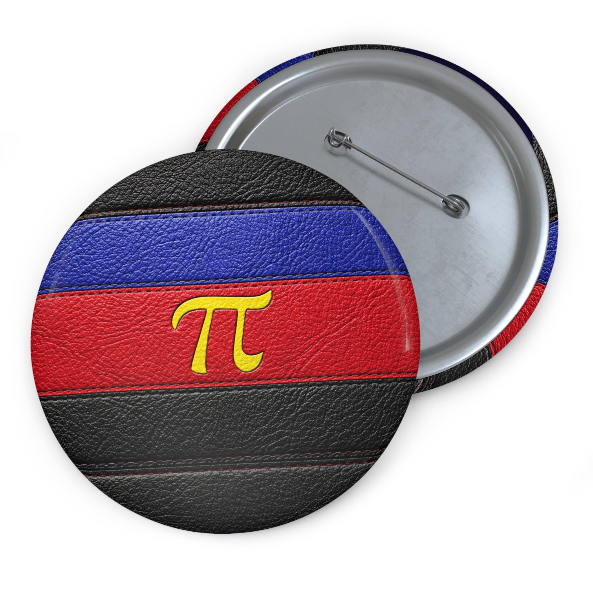 Poly Symbol Pin Button — Polyamorous Enamel-Style Round Badge