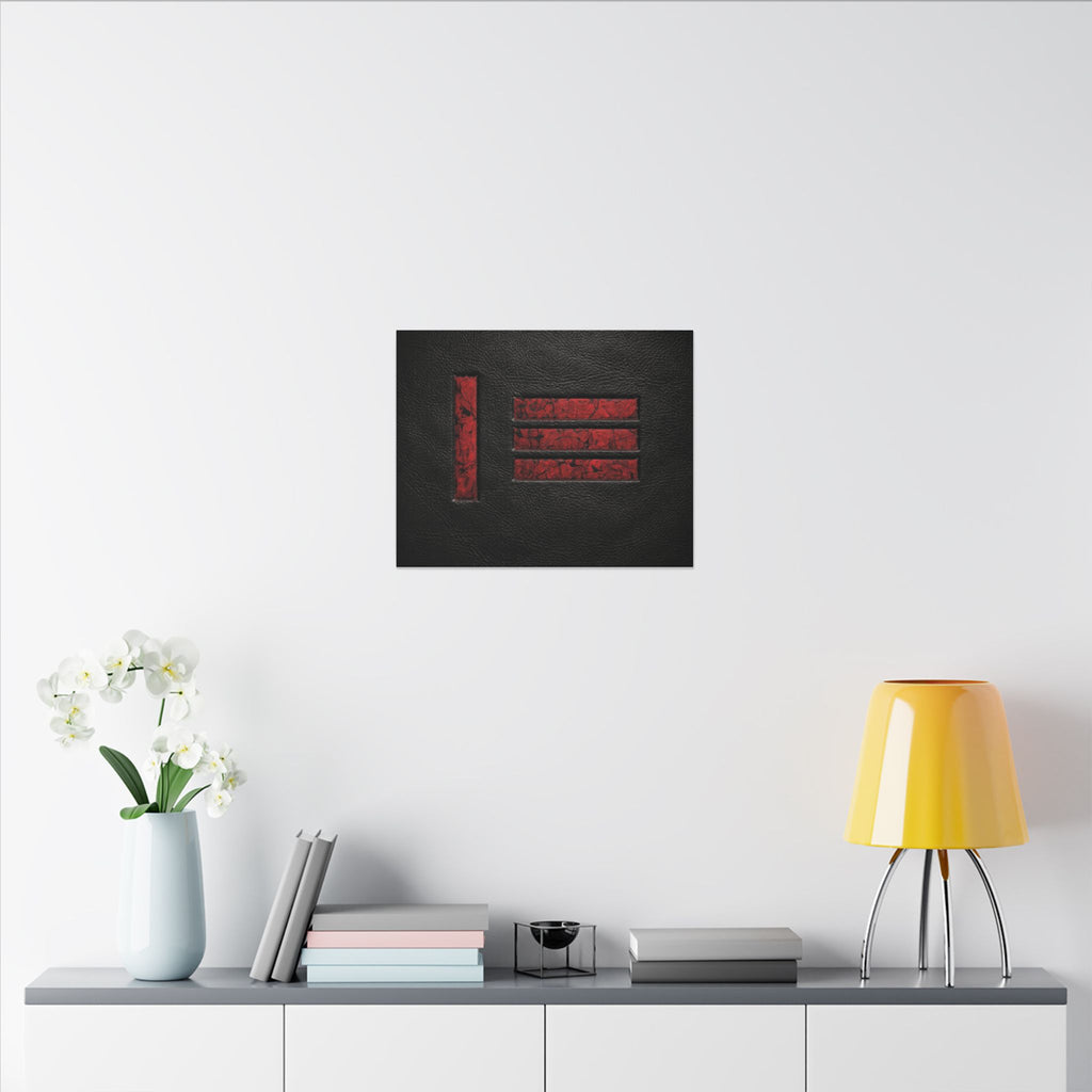 Canvas Wall Art — M/s Life. Banner Flag