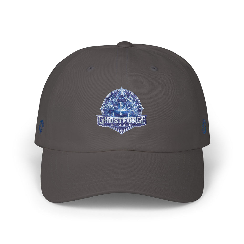 Ghostforge Studio Classic Dad Cap – Embroidered Electric Logo Baseball Hat