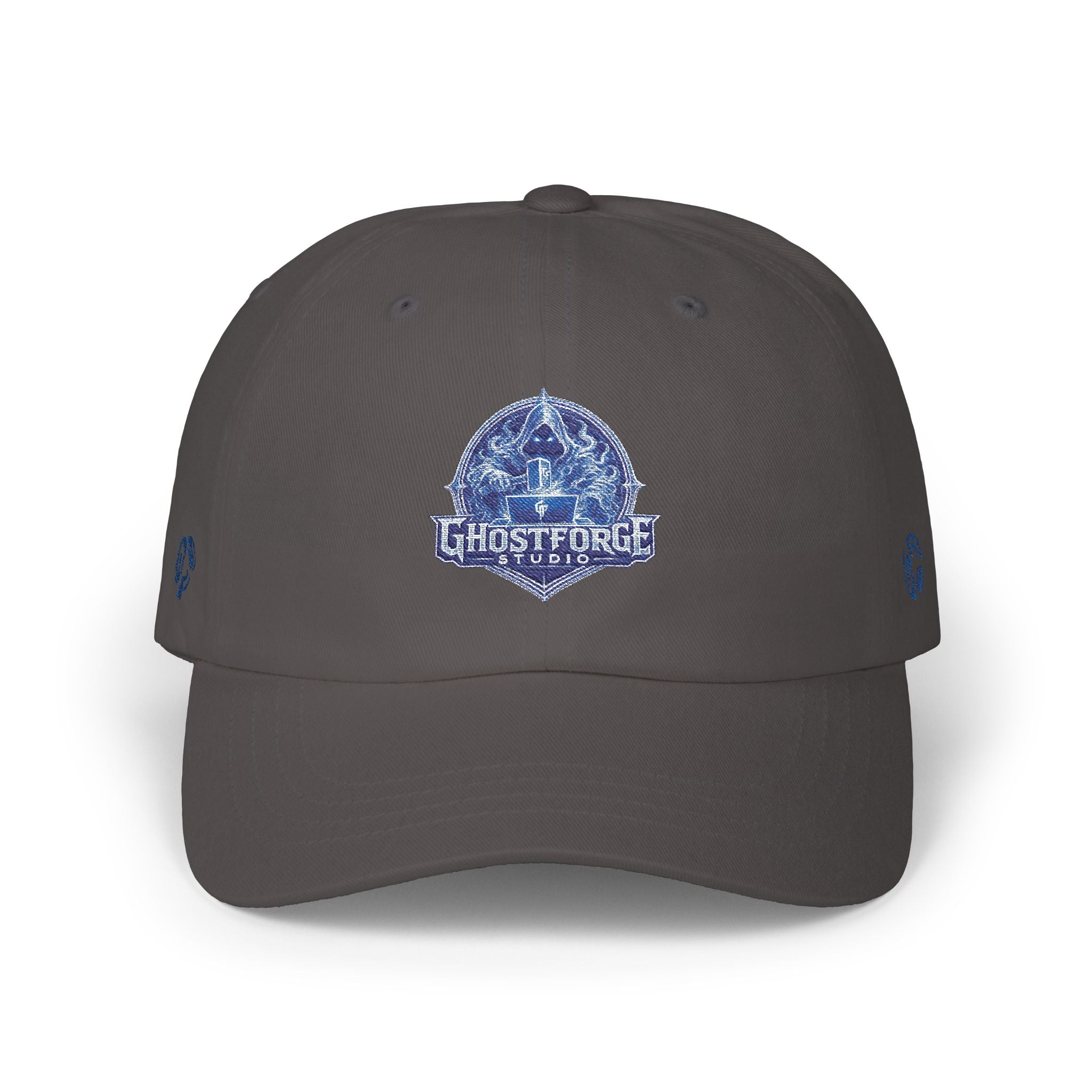Ghostforge Studio Classic Dad Cap – Embroidered Electric Logo Baseball Hat