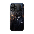 Phone Case — Strange Cat From a Strange Man (Vintage Gentleman Design)