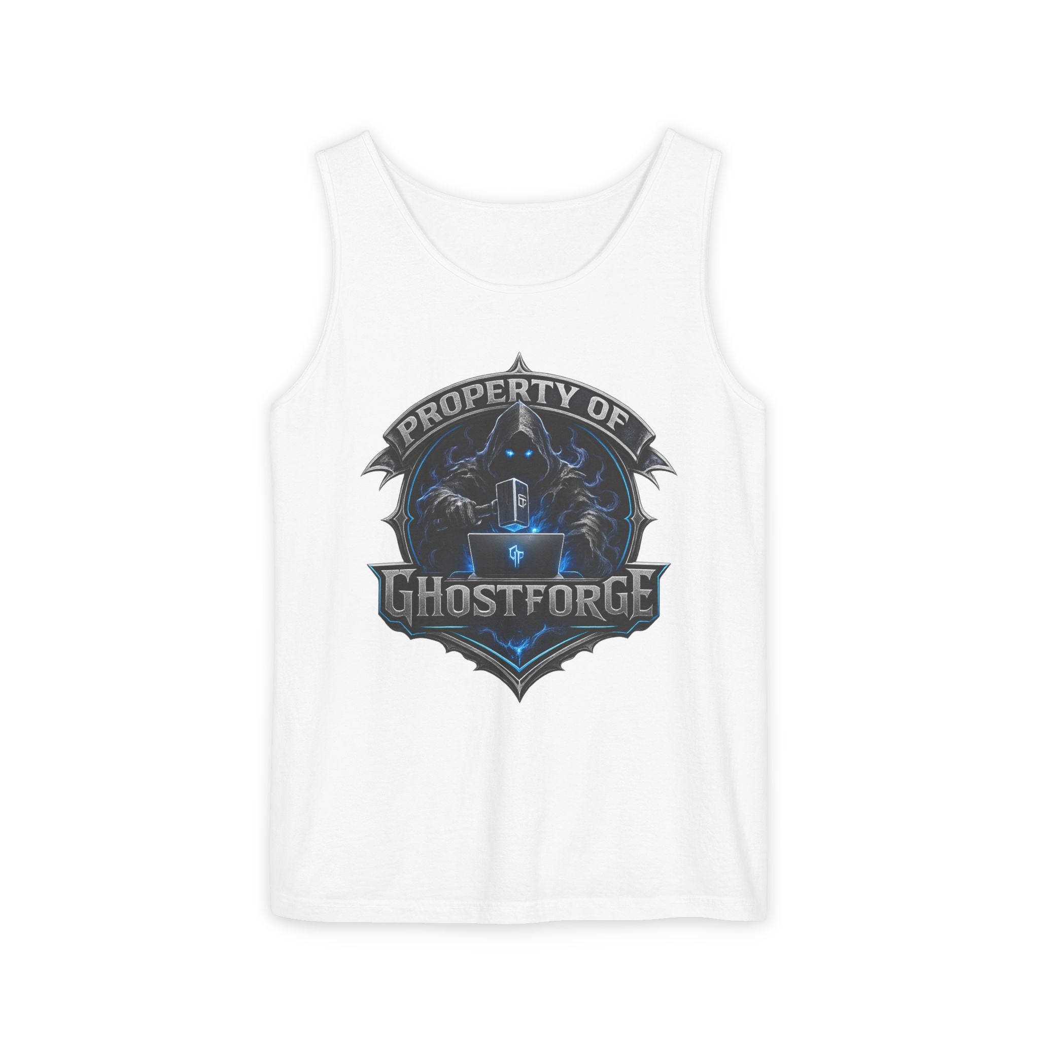 GhostForge Emblem Tank Top — Property of GFShop Logo Tank