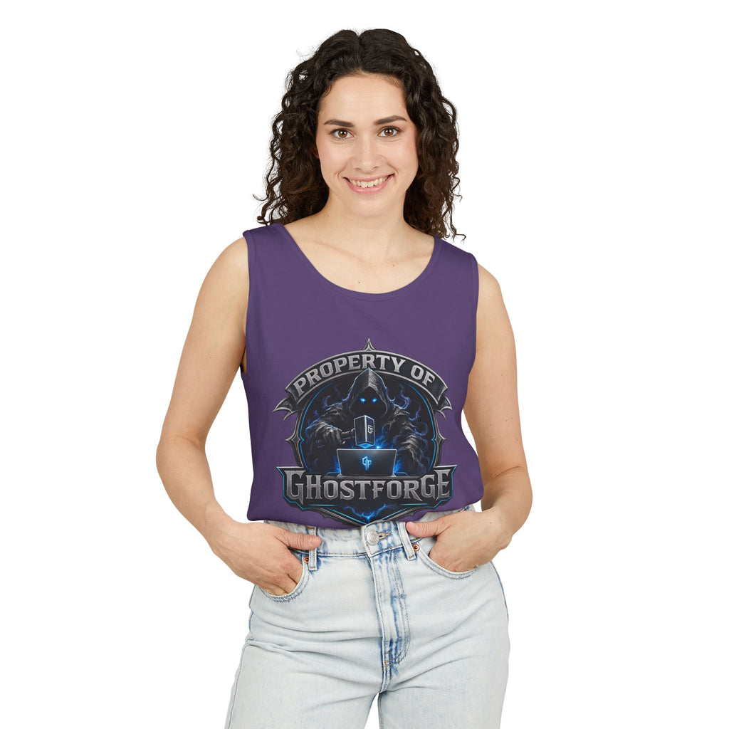 GhostForge Emblem Tank Top — Property of GFShop Logo Tank