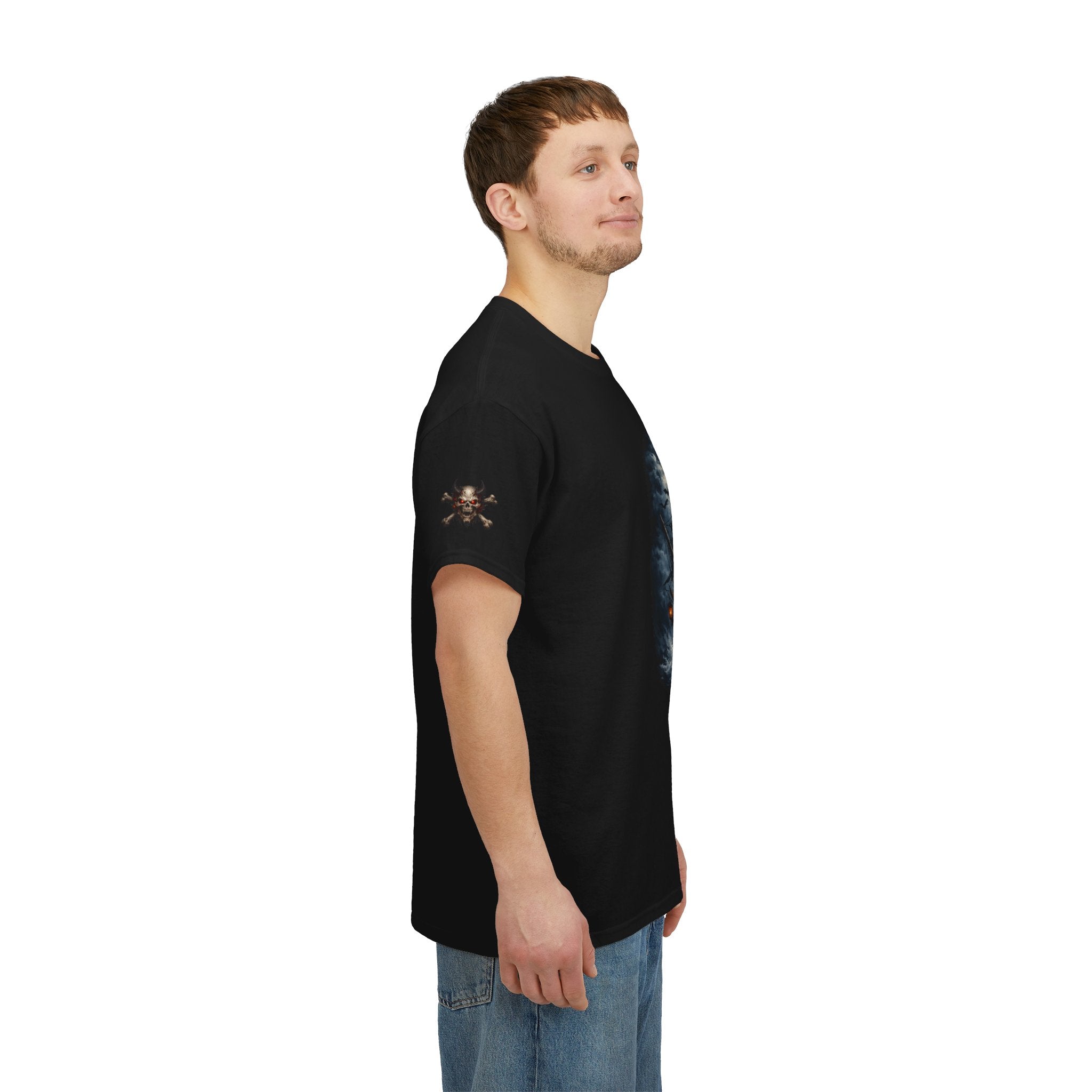 Premium Pirate Tee — Blackhearts Inc. Ghost Ship Graphic T‑Shirt