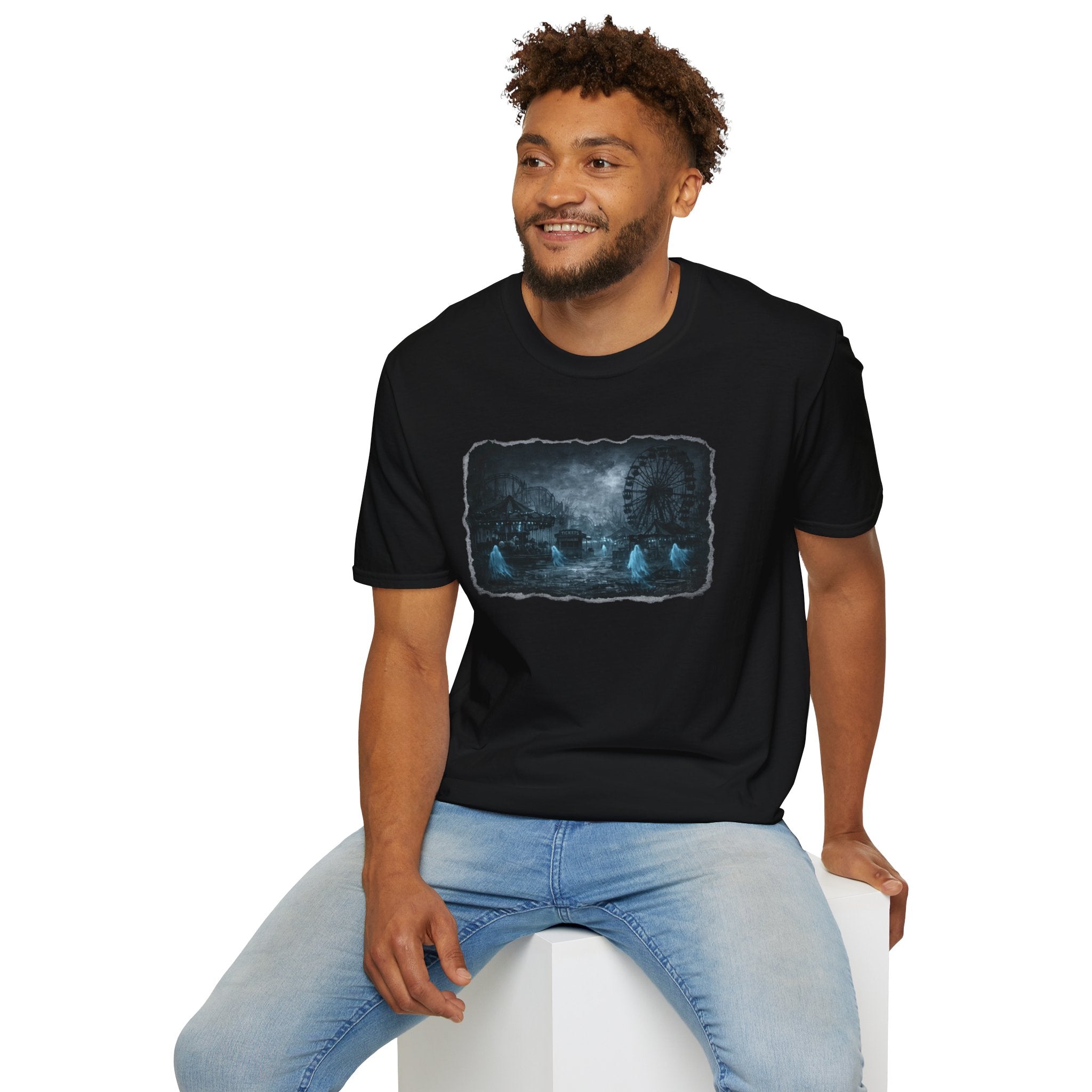 Haunted Fair T-Shirt — Ghostly Carnival Tee